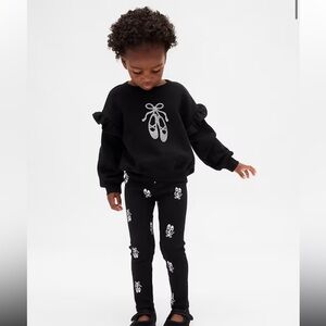 Gap Ballet Sweatshirt & Leggings Set